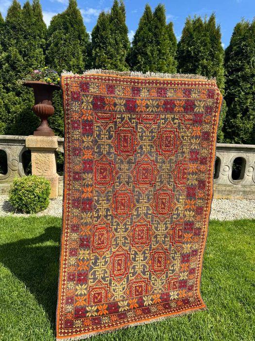 Dywan wełniany kaszmirowy r.tkany perski Beludz 143x84 galeria 6tyś