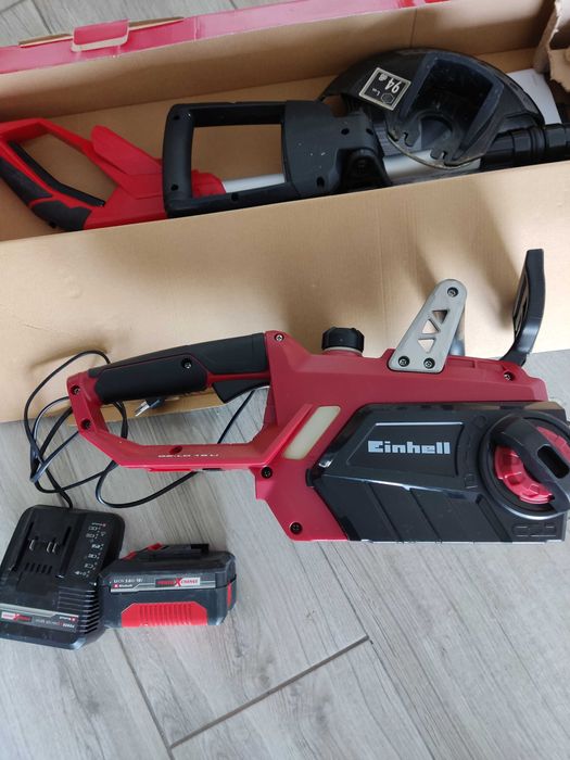 Pack einhell eletro serra e aparador