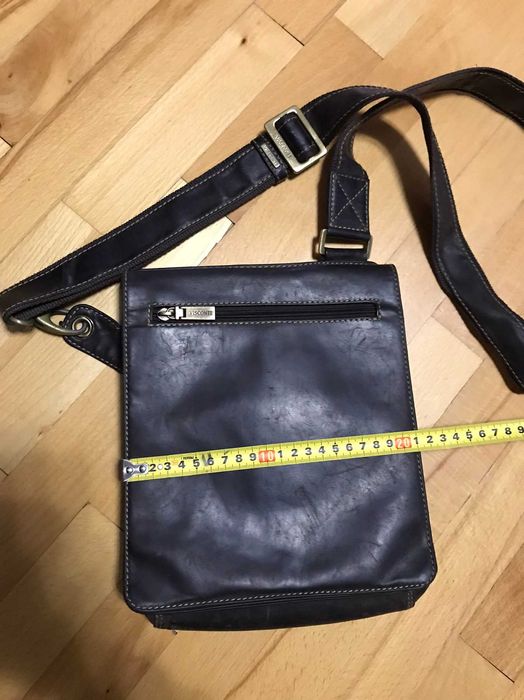 Кросс-боди .Мужская сумка из натуральной кожи Visconti, Oil Brown,