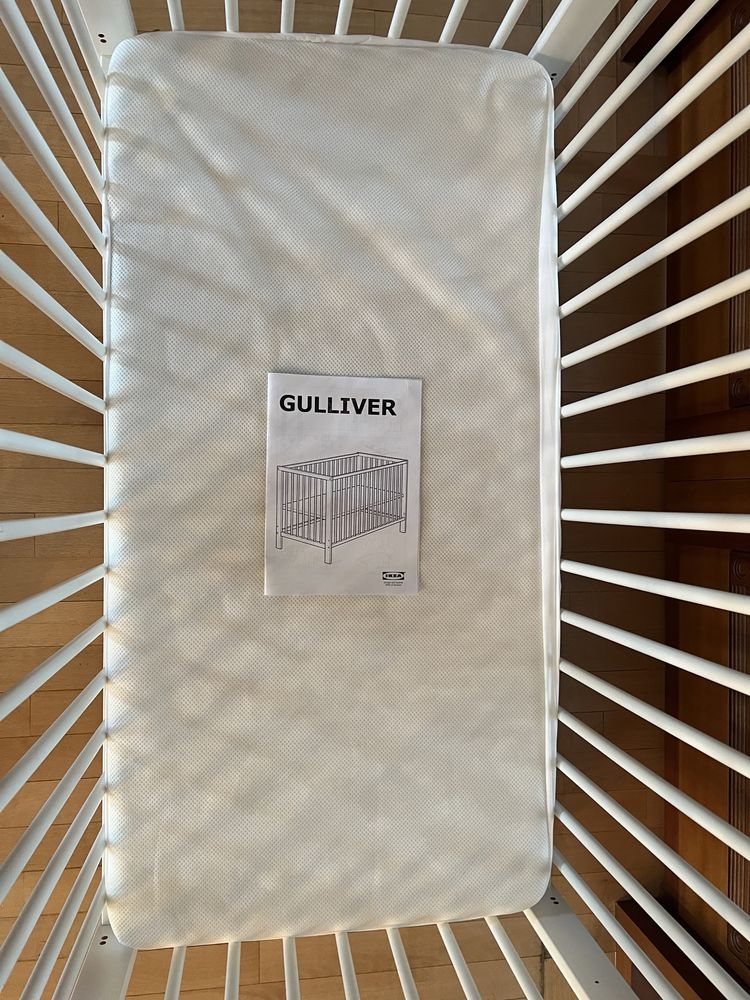 Łóżeczko dziecięce IKEA Gulliver komplet + gratisy