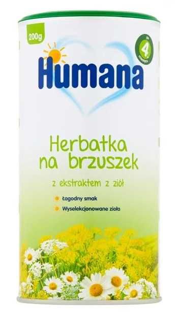 HUMANA Herbatka ziołowa dla niemowląt NA BRZUSZEK granulowana 200g x 2