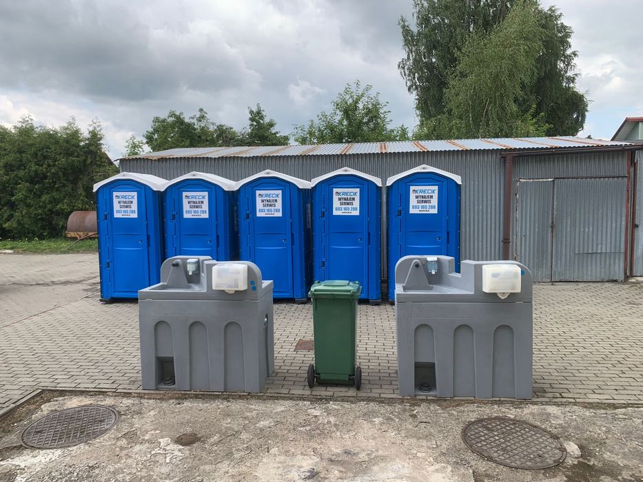 WC wynajem toalet przenośnych na budowę, działkę, imprezę - Kozy