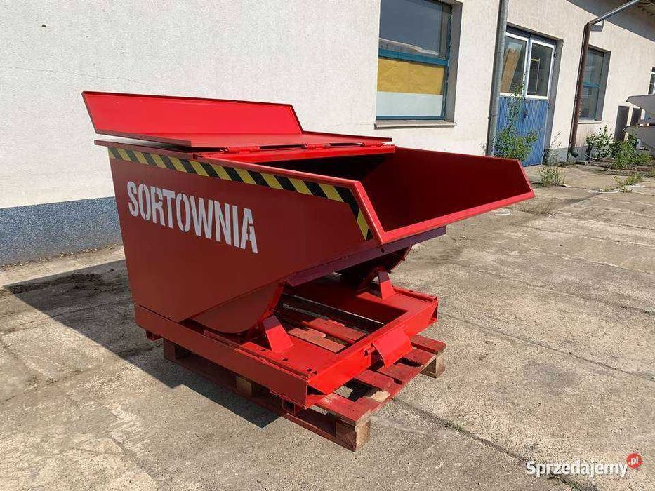 Złom, Gruz, Wióry,Plastik -Koleba Samowyładowcza NTK HD 1600L KONTENER