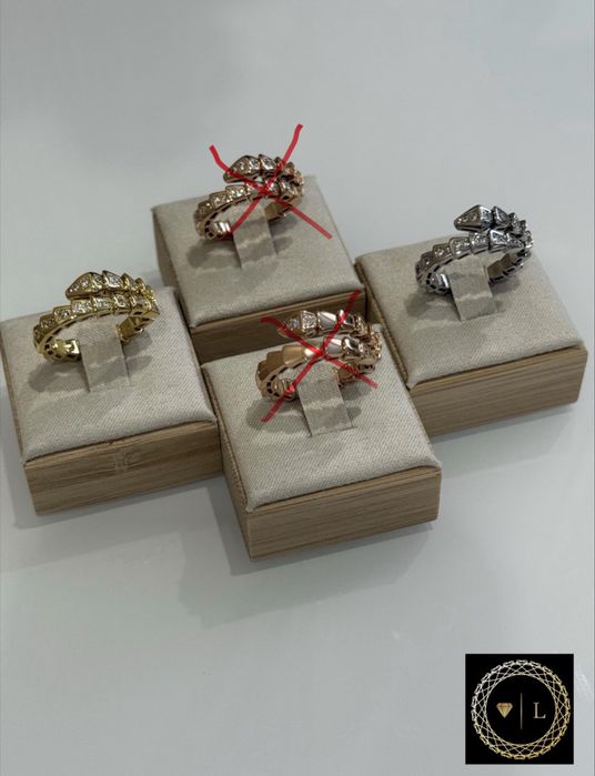 Каблучки Bvlgari Serpenti