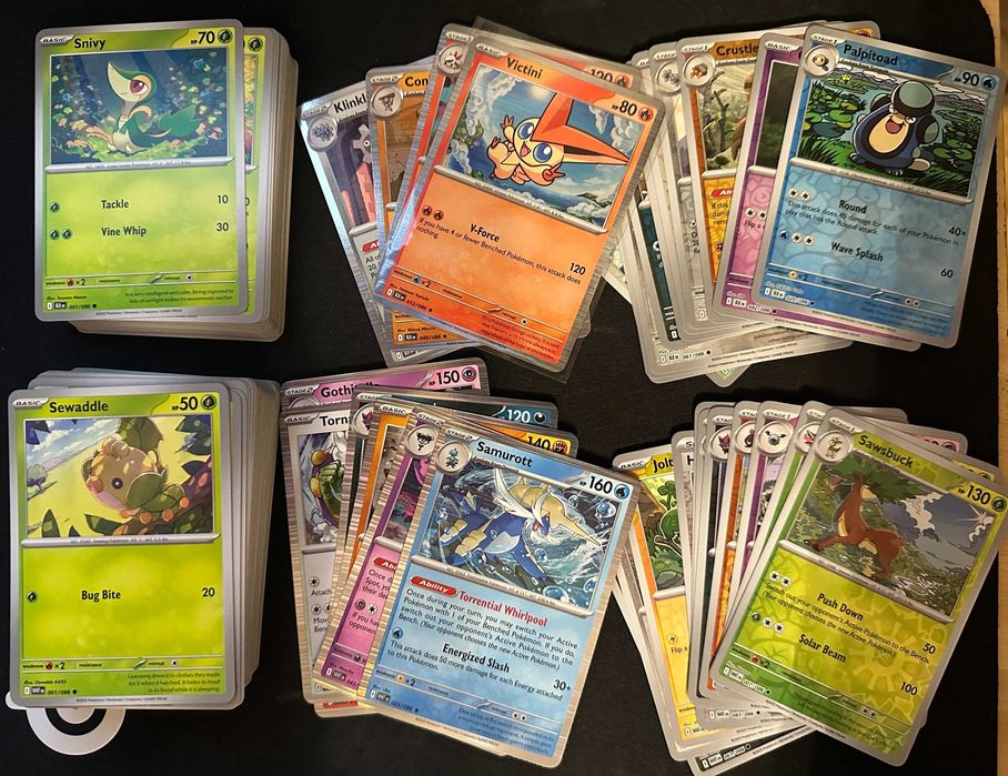 Karty Pokemon TCG: Black Bolt & White Flare - Bulk, Reverse, Holo