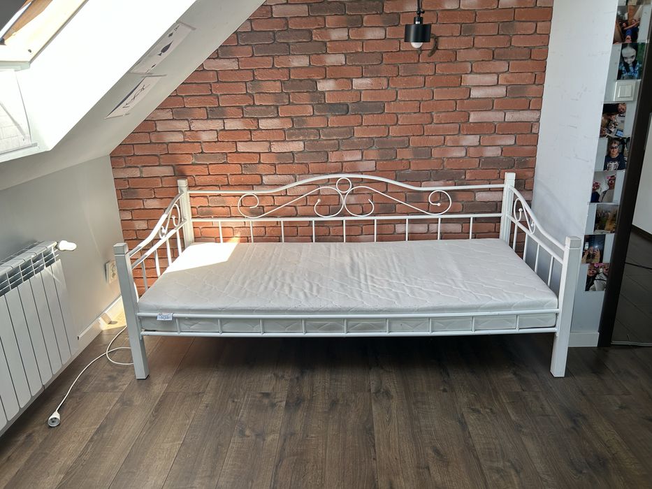 Łóżko 90x200 białe