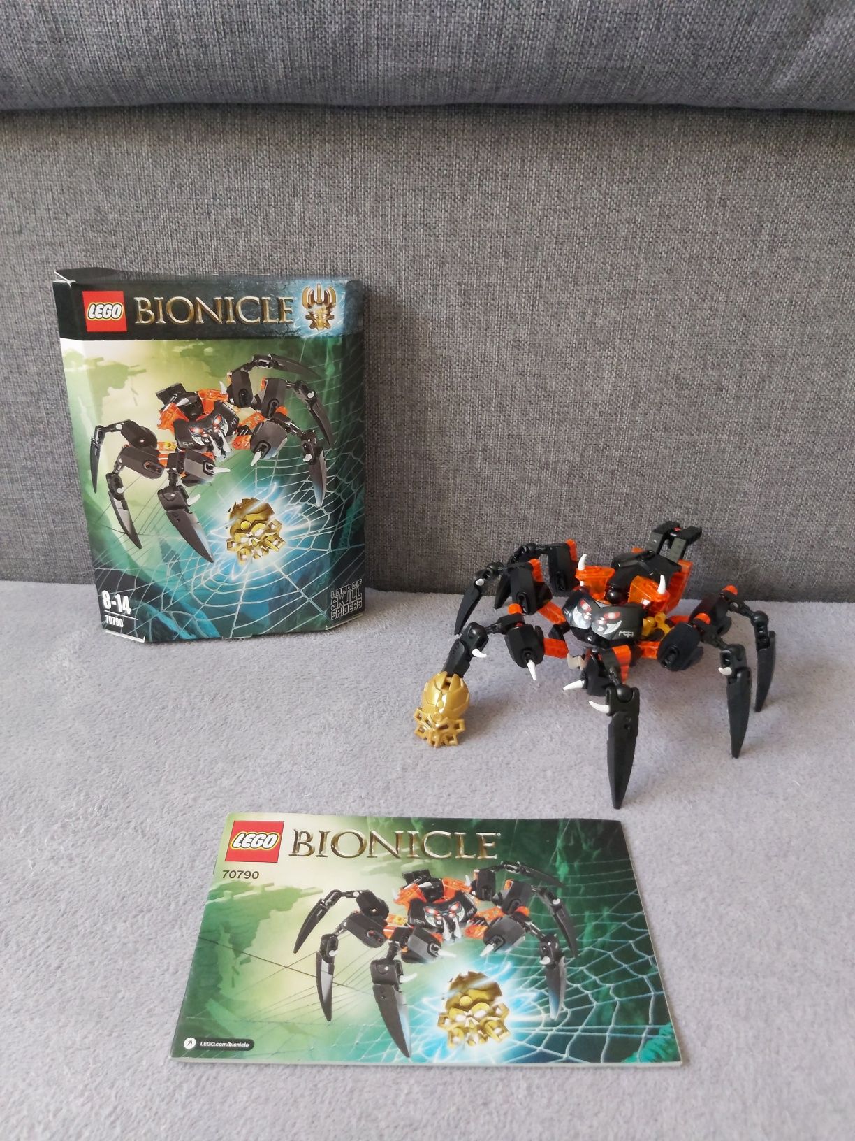 Lego Bionicle 70790 Lord of Skull Spiders