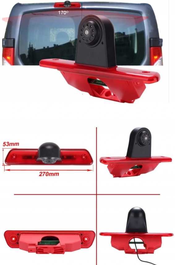 Monitor Kamera Cofania 4PIN 15M TOYOTA PROACE