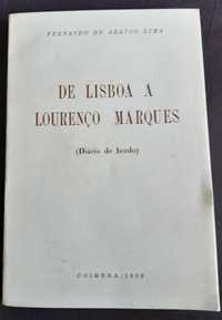 "De Lisboa a Lourenço Marques" de Fernando de Araújo Lima