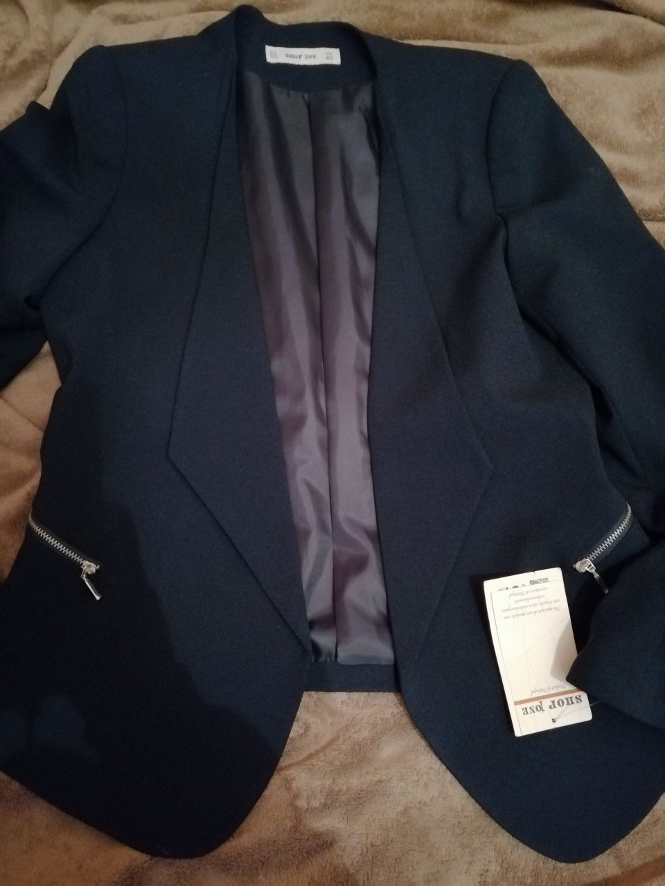 Conjunto novo calções e blazer