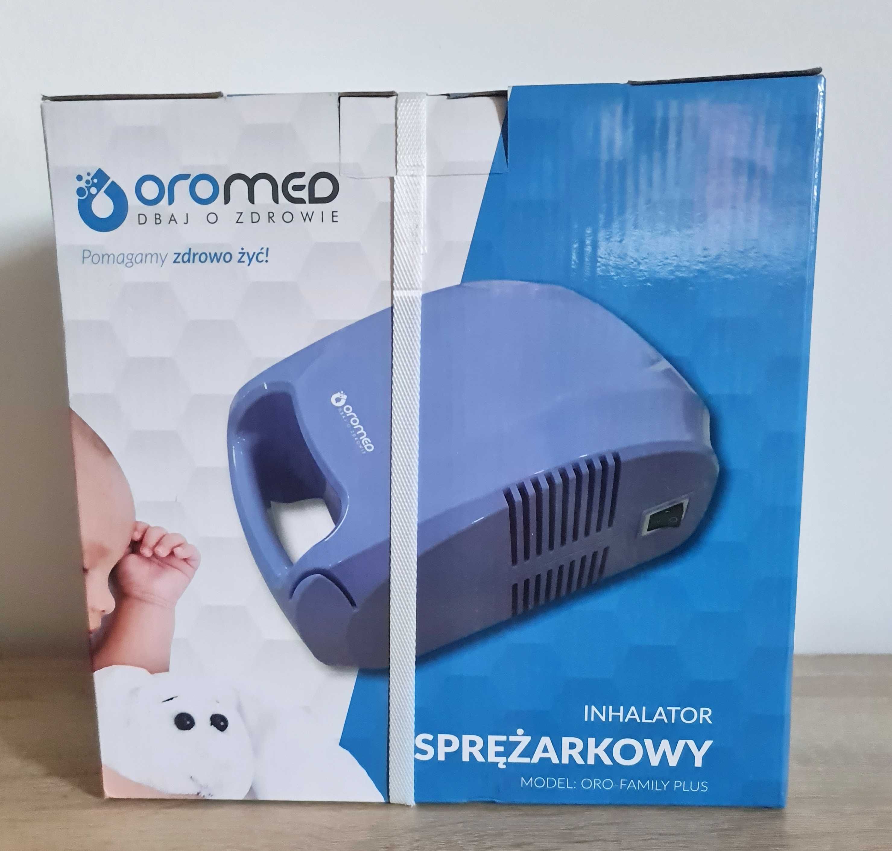 inhalator nebulizator Oromed Oro Family Plus NOWY, GWRANCJA