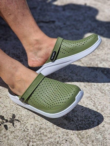 Крокси-сабо чоловічі 40-45 силіконові Luck Line м'які
