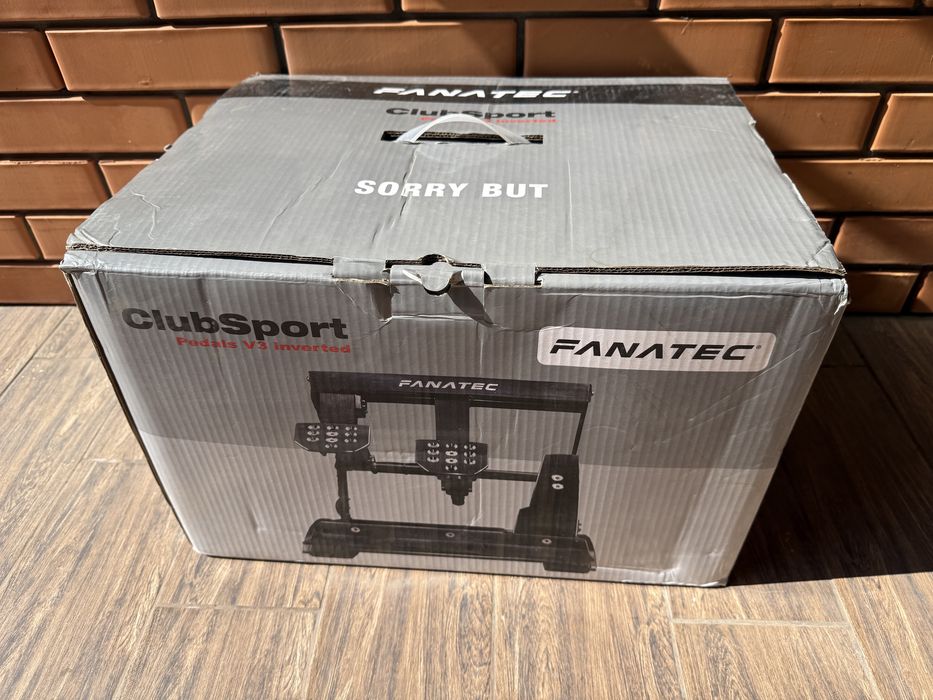 Fanatec Clubsport Pedals V3 Inverted + brake performance kit