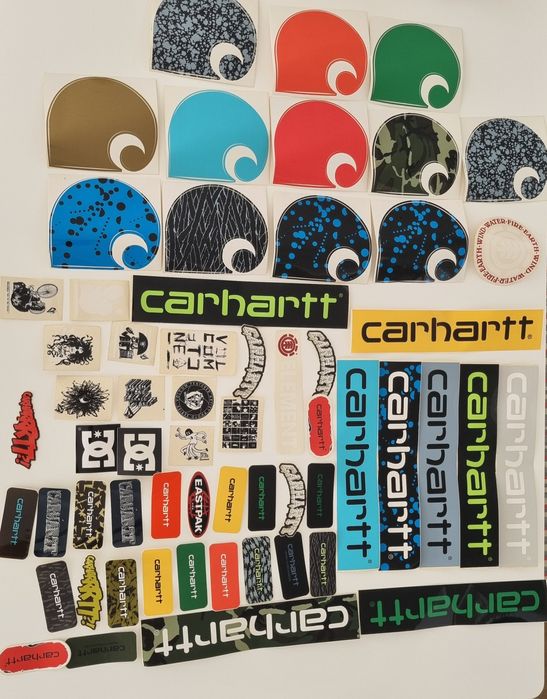 Autocolantes Diversos da Carhartt DC Volcom, etc.