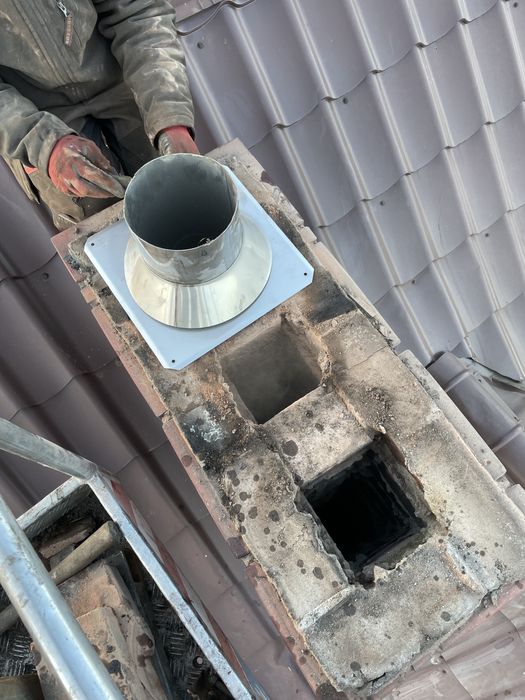 Frezowanie kominów wkłady kominowe czyszczenie mechaniczne