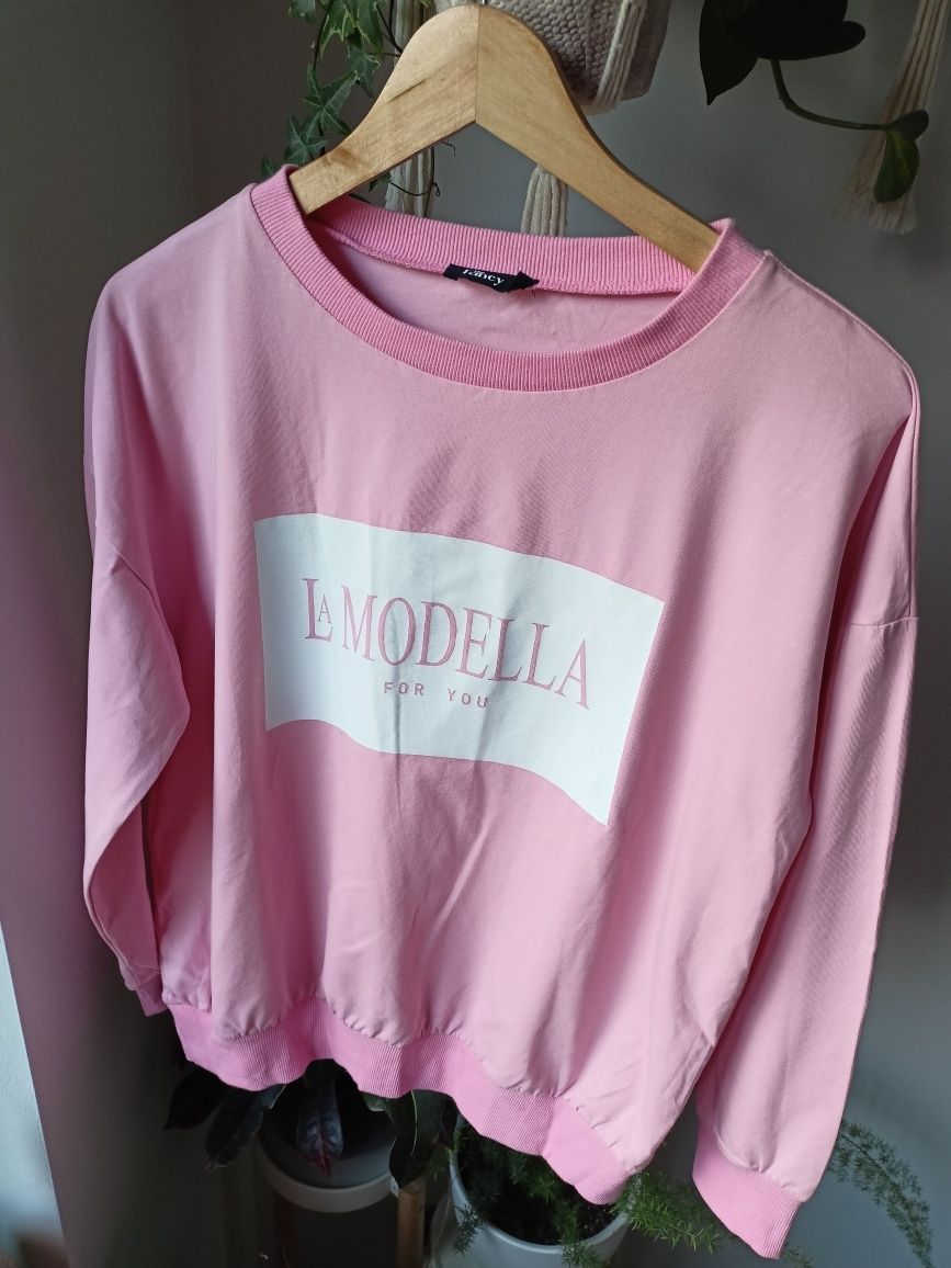 Różowa bluza La Modella