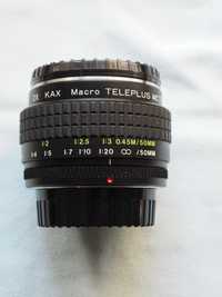 2x KAX Macro TELEPLUS MC7 mocowanie Pentax PK-A