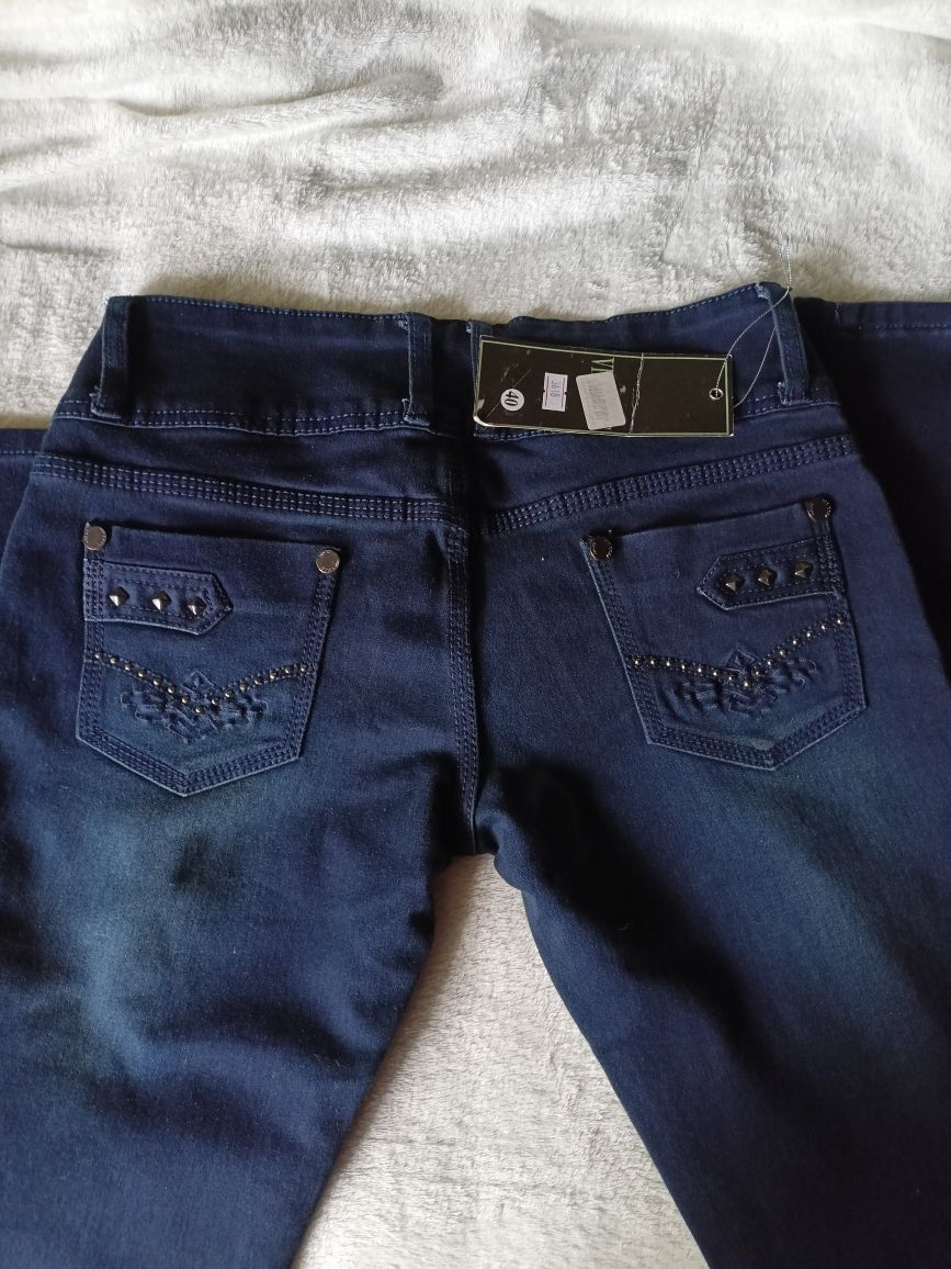 Damskie nowe jeansy vintage y2k