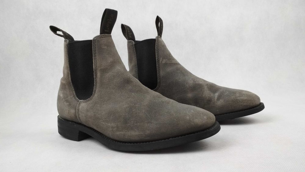 LOAKE Chatterley Buty Botki Sztyblety Skórzane Roz. 39