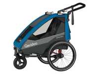 3w1 Przyczepka wózek jogger Qeridoo Sportrex 1 Ocean Blue 2023