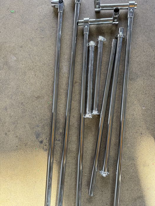 Rurki sklepowe wieszaki sklep z ubraniami uchwyty wieszak na ubrania