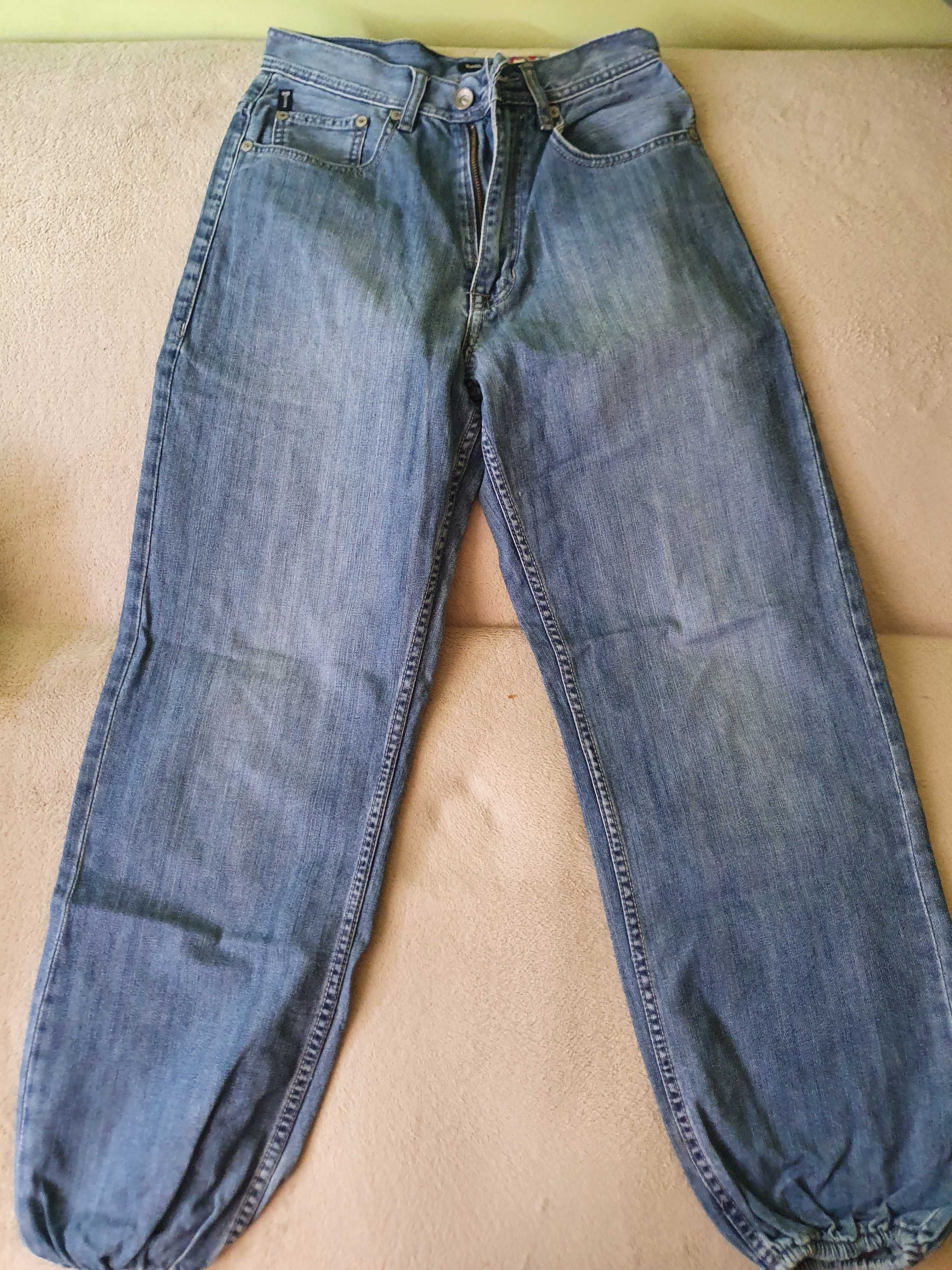 Spodnie ECKO UNLIMITED baggy jeans ECKO UNLTD rhino logo