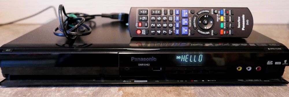 Panasonic DMR-EH63 odtwarzacz/nagrywarka HDD/DVD