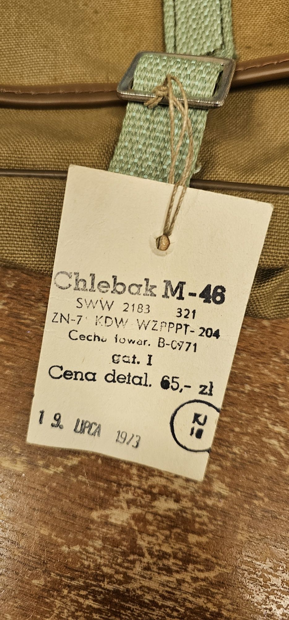 Chlebak harcerski z 1973r