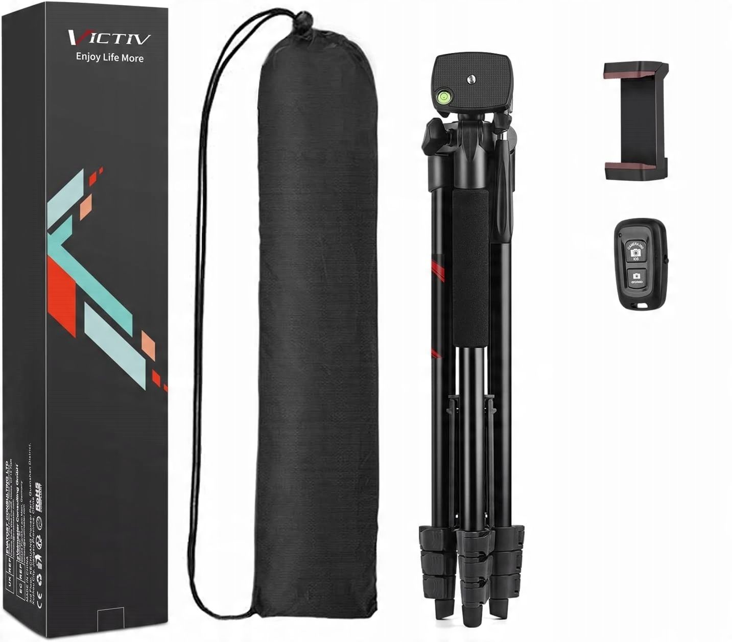 Statyw tripod 45-162 cm do 3kg / Statyw do aparatu Victiv