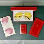 Oculos de sol Must de CARTIER - Full Set - circa 1993