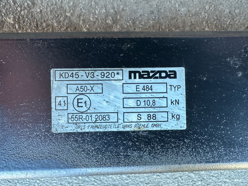 Фаркоп форкоп мазда сх 5 mazda CX5 KF 2017/2023 рік оригінал