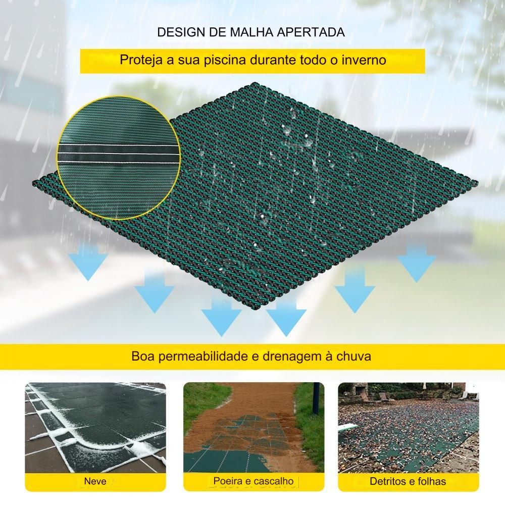 Capa de Piscina Retangular - 5,47x12,7m