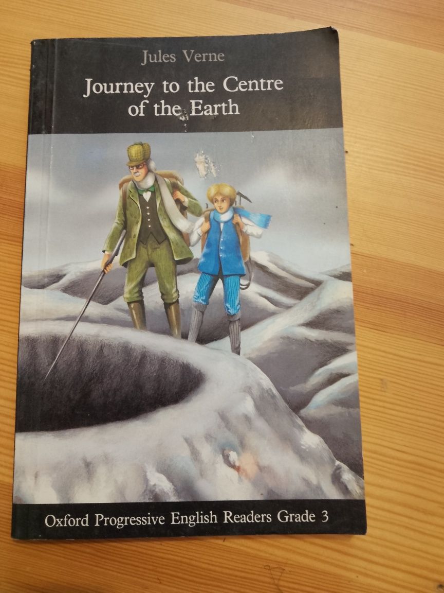 Książka anglojęzyczna, J.Verne, Journey to the Centre od the Earth