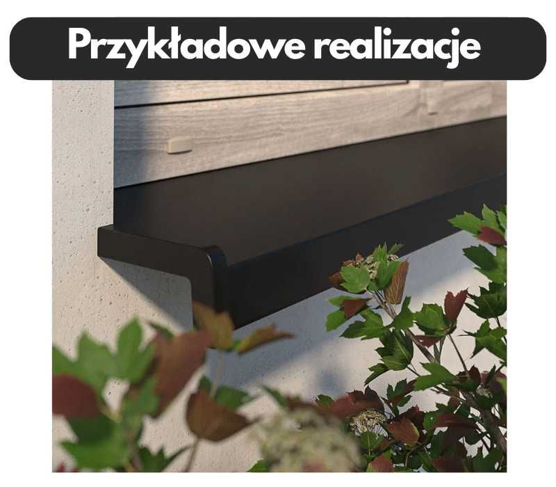 Parapety zewnętrzne aluminiowe SZYBKA WYSYŁKA duży WYBÓR KOLORÓW !