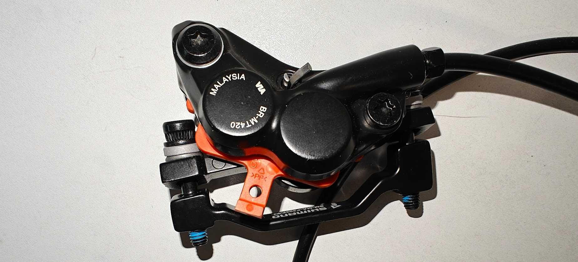 Hamulec tarczowy SHIMANO Alivio BL-MT401 / BR-MT420