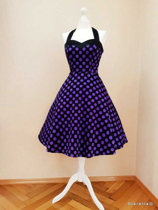 Sukienka oktoberfest bawarska pin up retro wiązana gorsetowa gorset 38