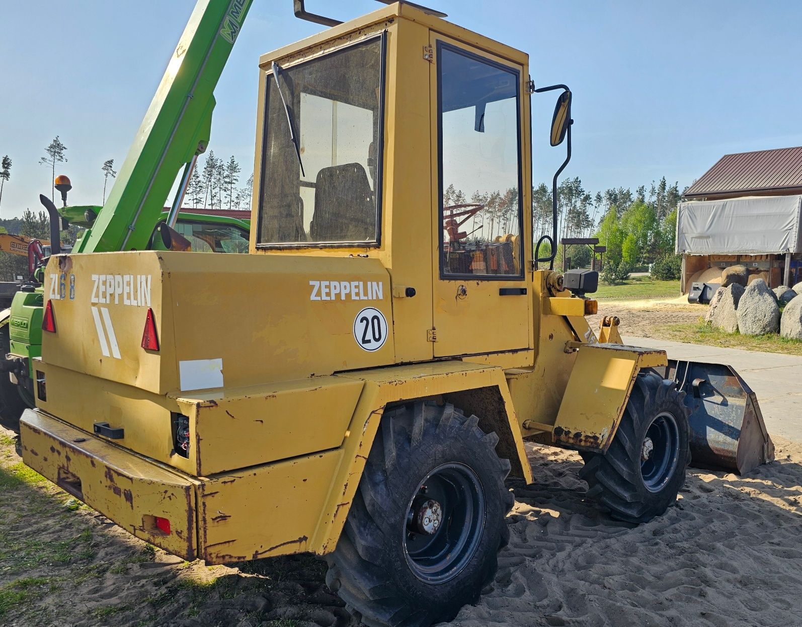 Ładowarka Zeppelin ZL6 4tony (Kramer Schaffer Waidemann) widły łyżka