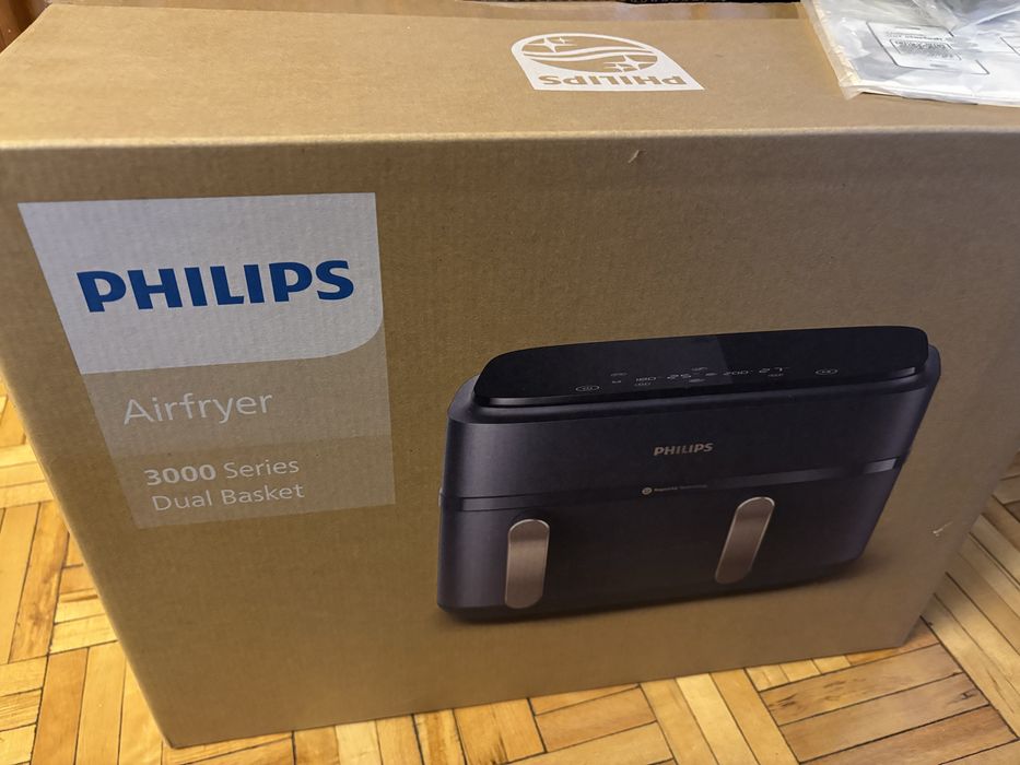 PHILIPS Airfryer 3000 Series Dual Basket nowy NA352/00