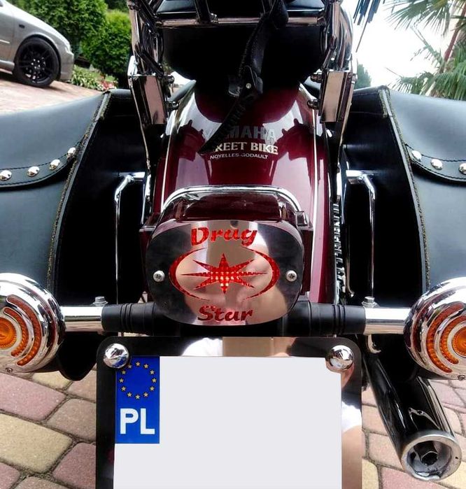 Osłona nakładka na tylną lampę Yamaha Drag Star Dragstar XVS 125