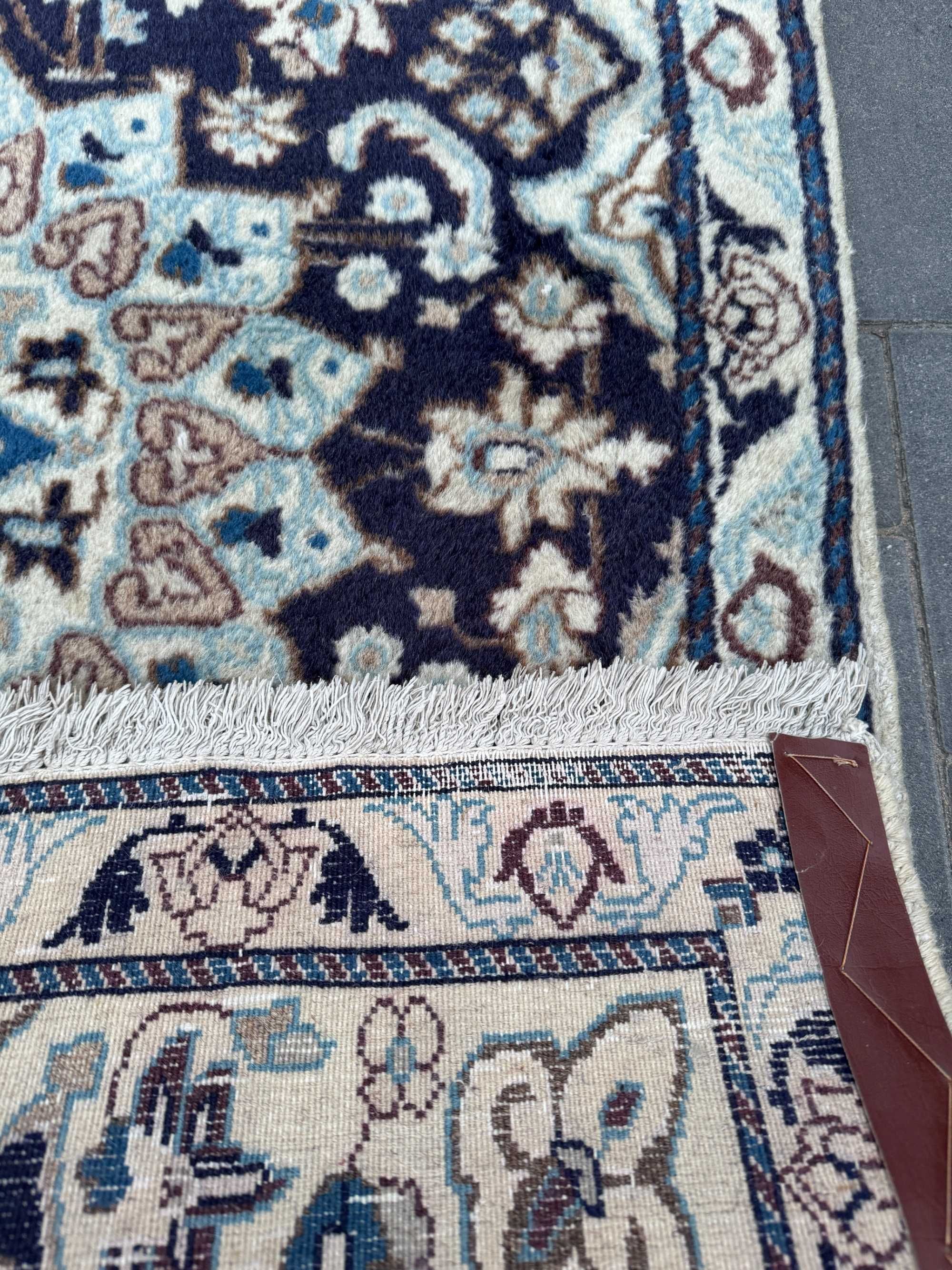 Nain Perski Dywan Ręcznie Tkany Wełniany Iran 144x89