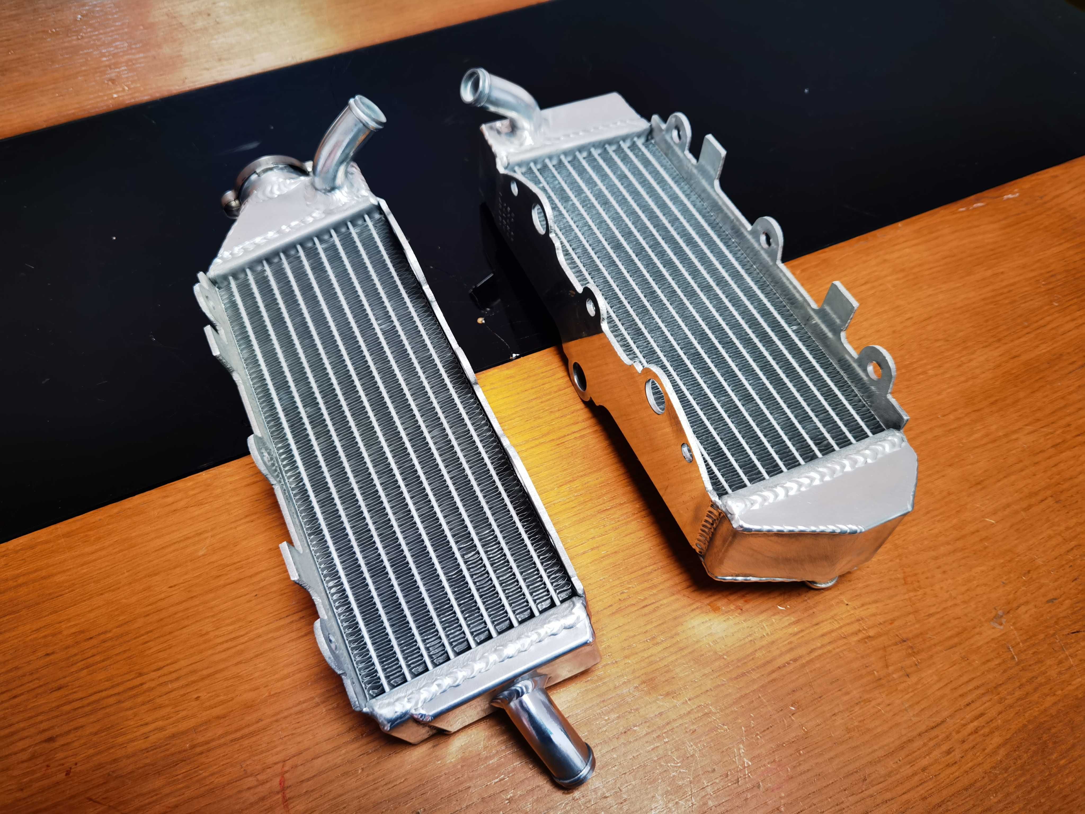 Radiador Suzuki RM125 e RM250 de 1989 e 1990 Alumínio Performance