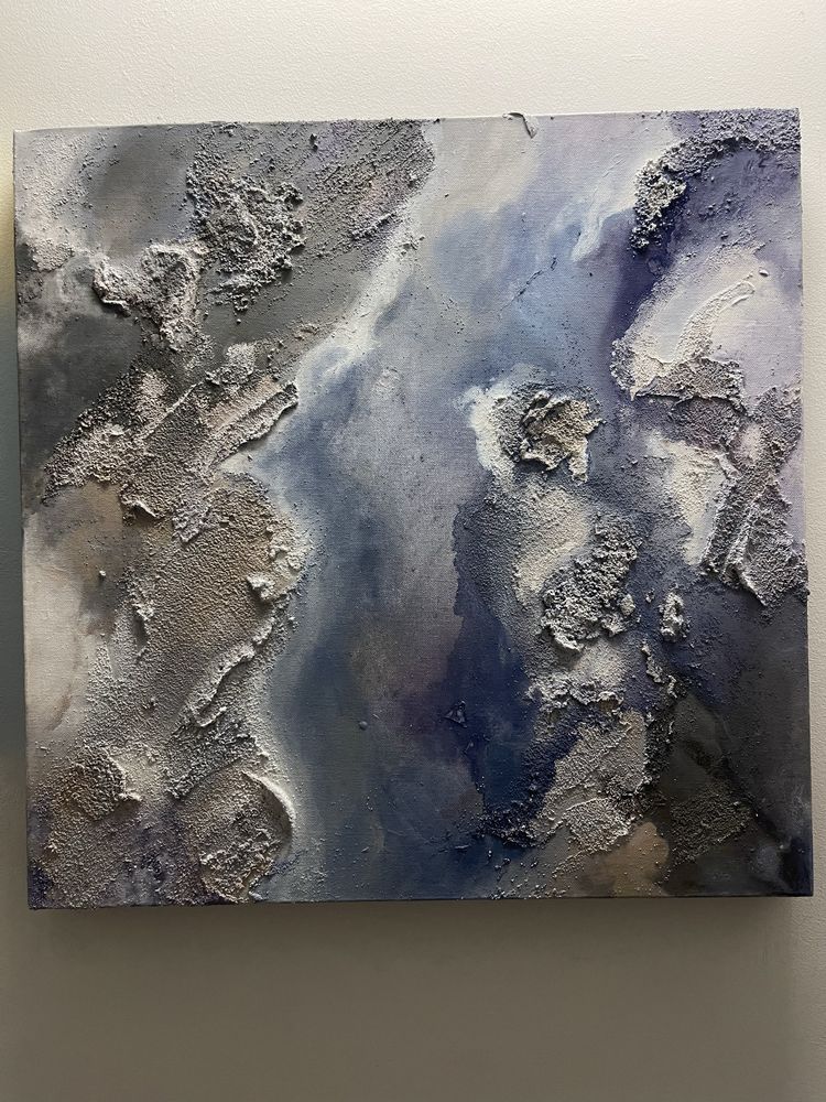 Pintura unica, quadro, abctrata