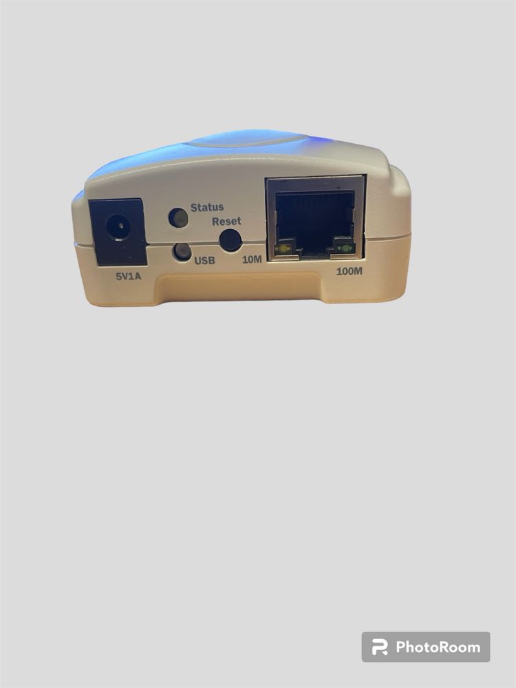 DIGITUS-USB 2.0 FAST ETHERNET print server  id-DN-13003-1 Rev.2