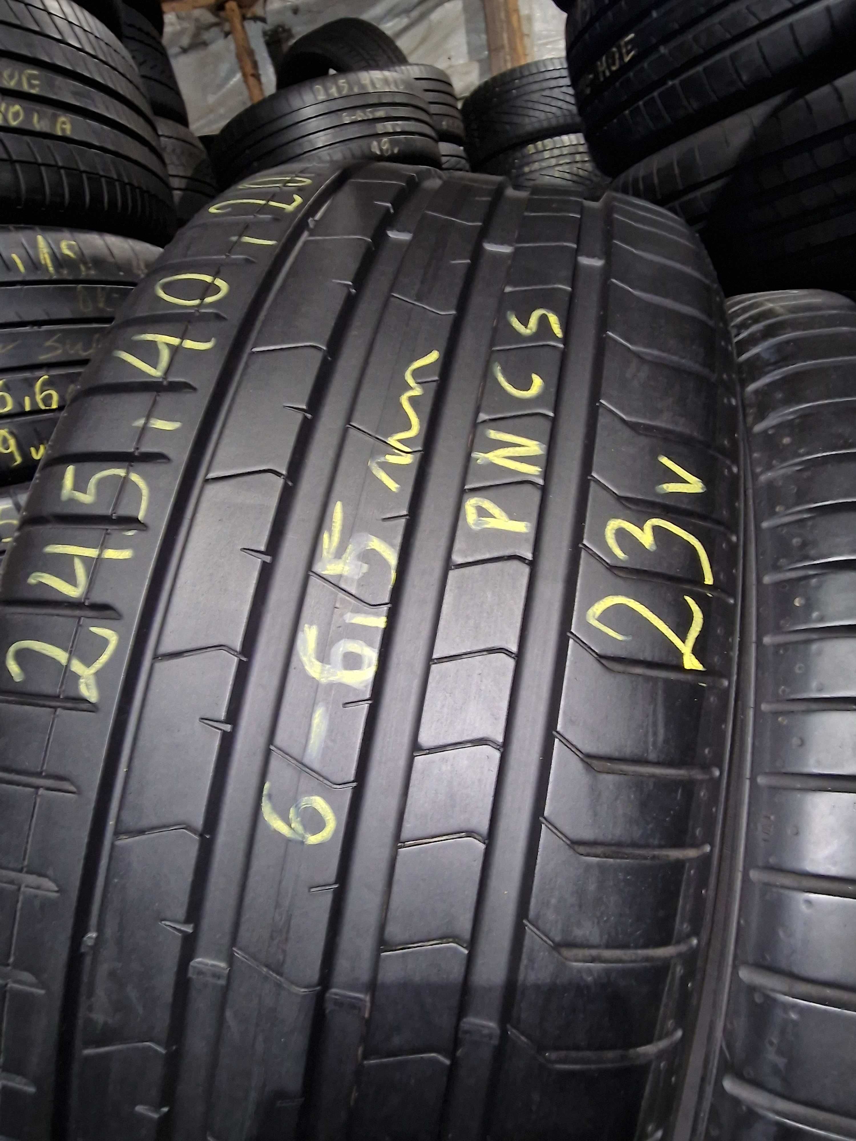 245/40/20 Pirelli p zero   z 23r. 6,5mm