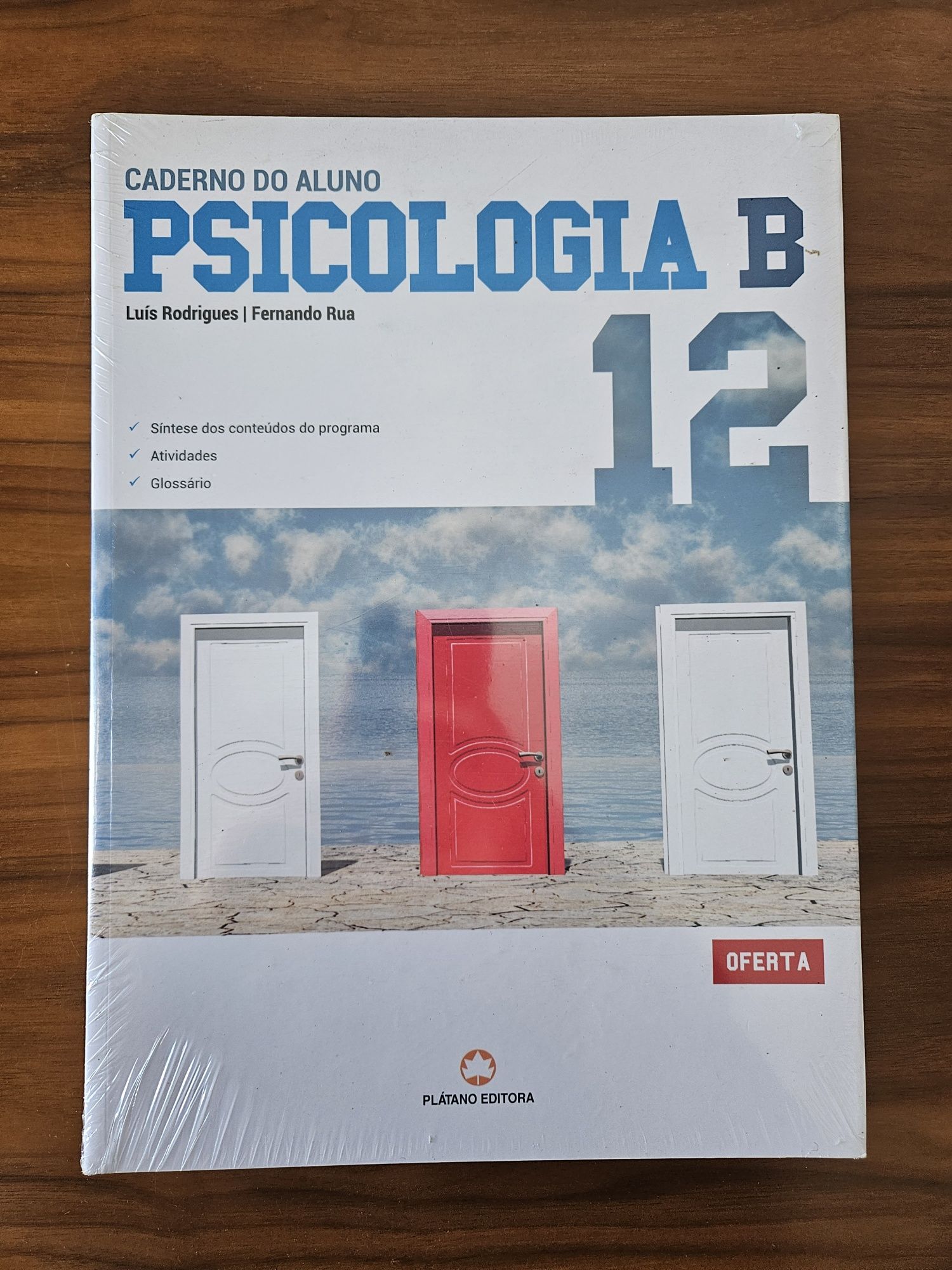 Manual + caderno de atividades Psicologia B 12° ano - Plátano Editora