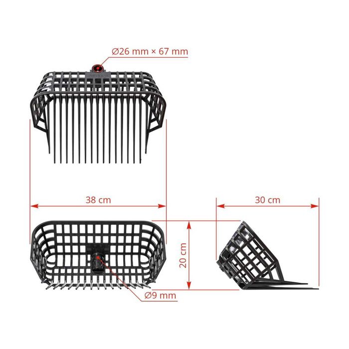 Widły do obornika,do szybkiego czyszczenia stajni z poszerzonym koszem