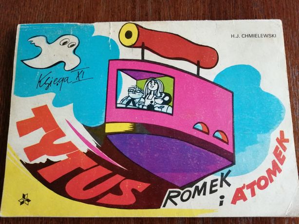 Komiks Tytus Romek i Atomek księga XI wydanie z 1986 roku.