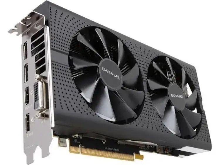 Продам відеокарту  s a p p h i r e  RX 570 4 gb