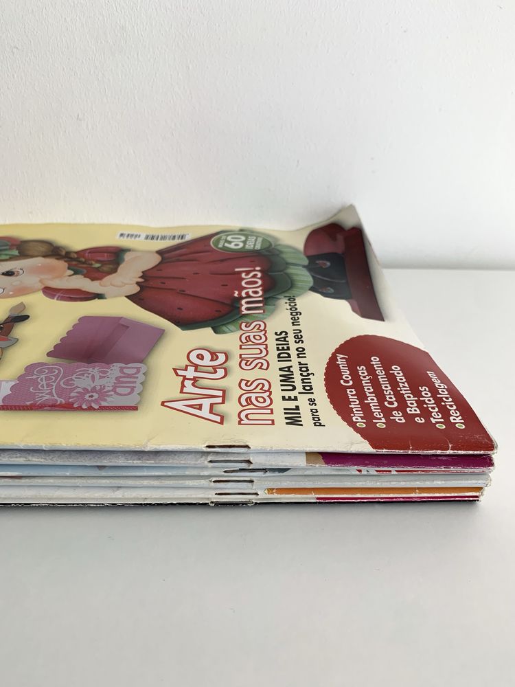 Conjunto de 6 Revistas Faça Fácil (Artes Decorativas)