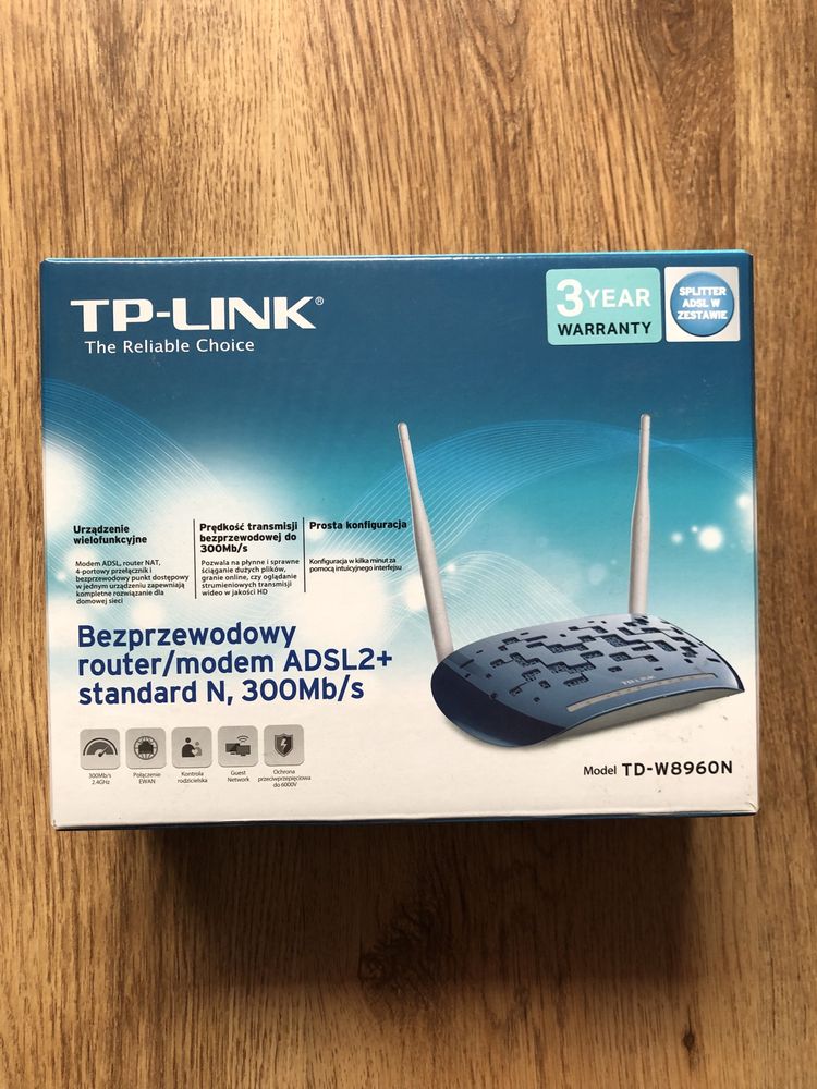 Router/modem bezprzewodowy TP-Link TD-W8960N